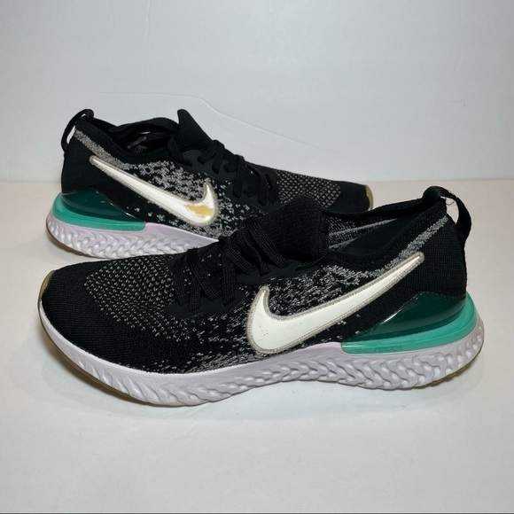 Nike Epic React Flyknit 2‎ GS - Bleached Coral - GS S: 7Y/W 8.5 No Box/Pre-owned - Picture 8 of 8